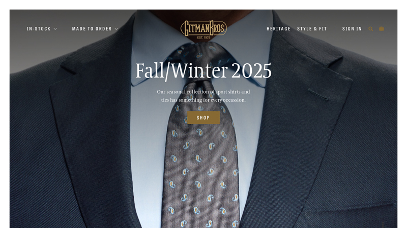 Gitman Shirts & Ties