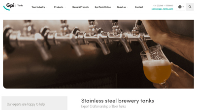 Beer tanks | Stainless Steel Brewery Tanks