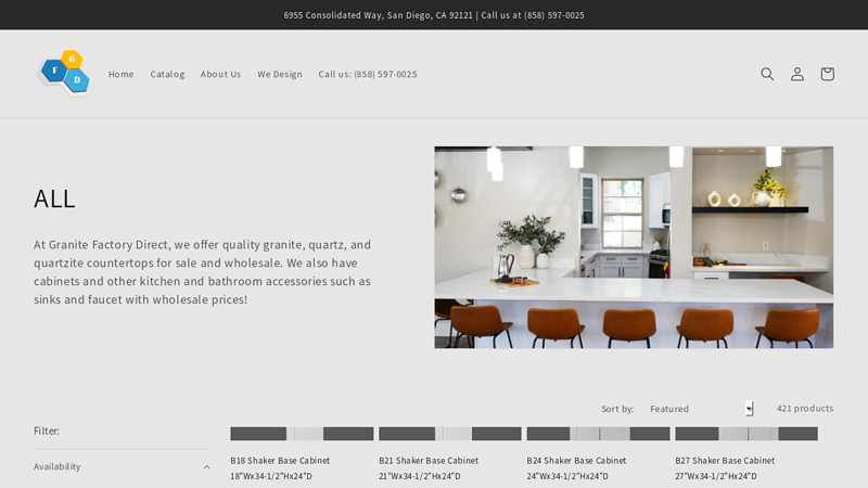 Granite Factory Direct All Collections