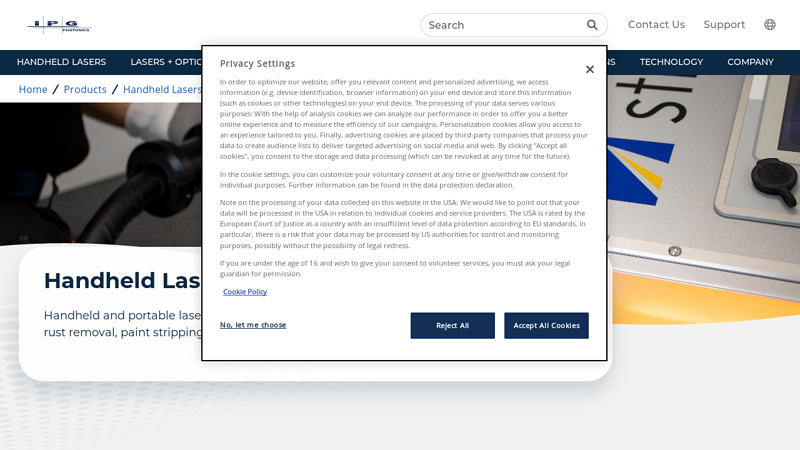 Handheld Laser Cleaning Machines