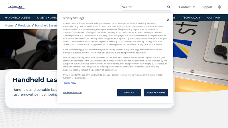 Handheld Laser Cleaning Machines