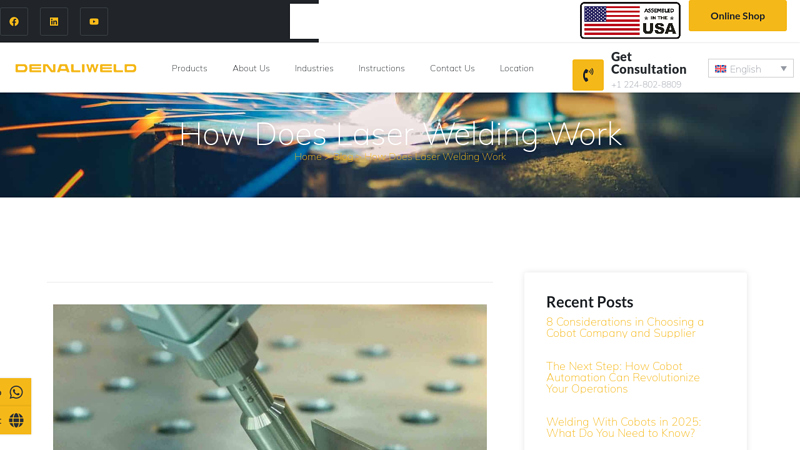 How Does Laser Welding Work