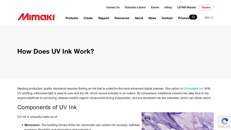 How Does UV Ink Work?