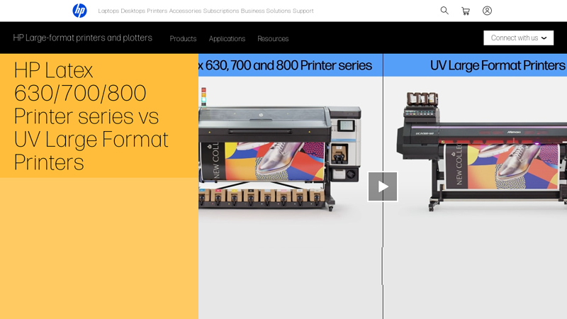 HP Latex and UV Printers Comparison