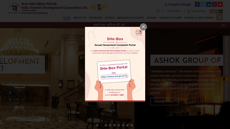 India Tourism Development Corporation (ITDC)