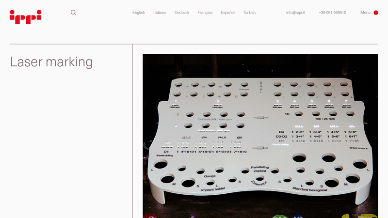 Industrial laser marking of plastic