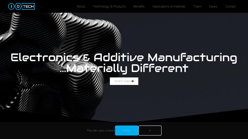 ioTech, Shaping the future in Electronics & Additive Manufacturing