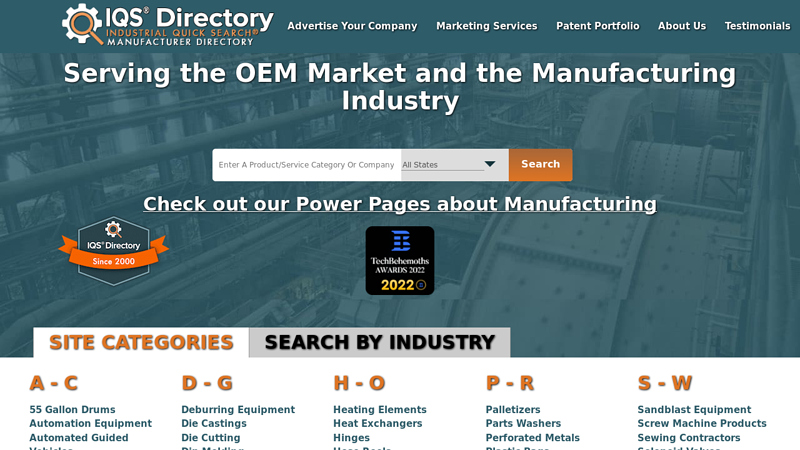 IQS Directory: OEM Manufacturers