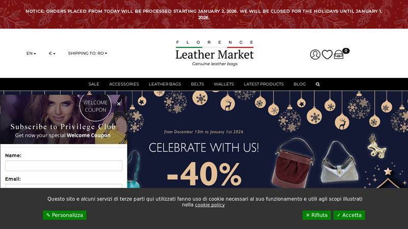 Italian Leather Bags Online