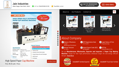 Paper Cup and Glass Making Machine and Paper Cup Making ...