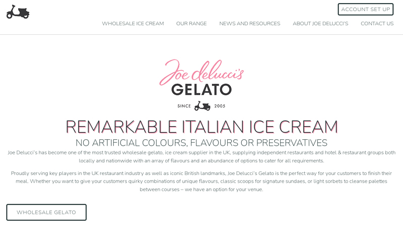 Joe Delucci's Gelato
