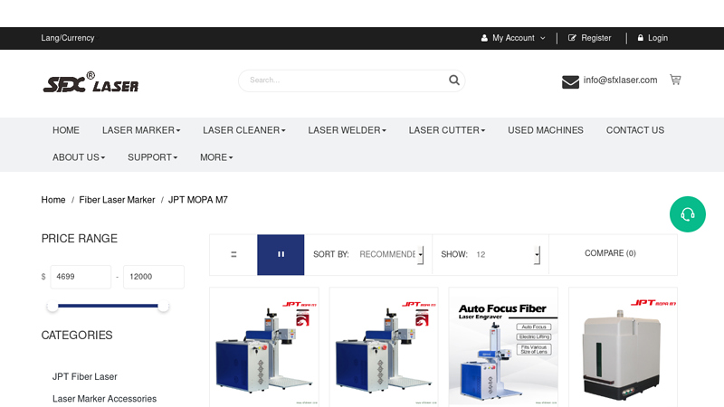 JPT MOPA M7 Fiber Laser Marker