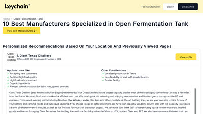 The 13 Best Manufacturers Specialized in Open Fermentation Tank