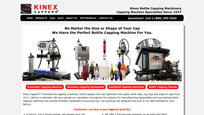 Capping Machines, Bottle Capping Machine, Cap Tighteners