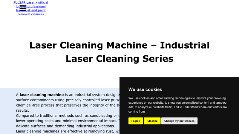 Laser Cleaning Machine