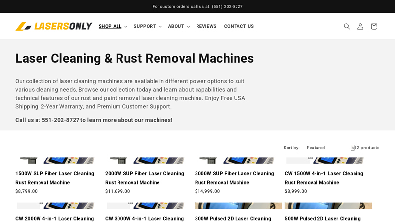 Laser Cleaning Machines