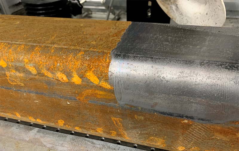 Laser Cleaning Rust Removal