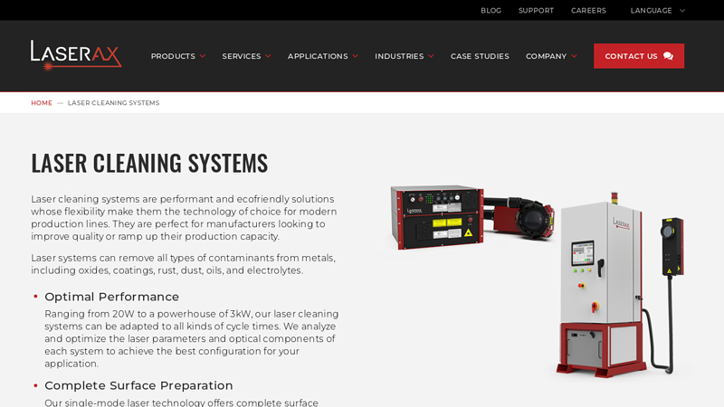 Laser Cleaning Systems