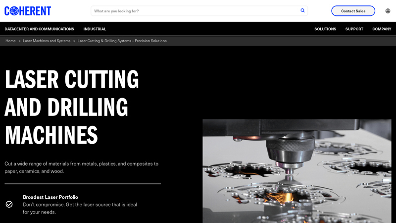 Laser Cutting & Drilling Systems – Precision Solutions