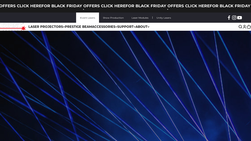 Laser light show technology