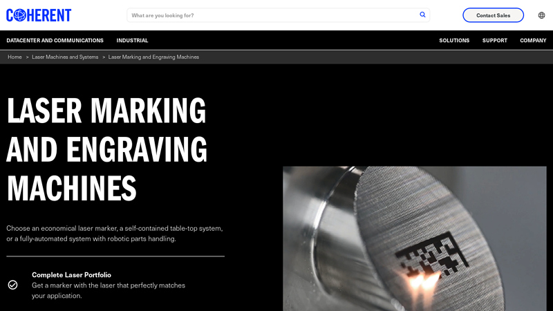 Laser Marking and Engraving Machines