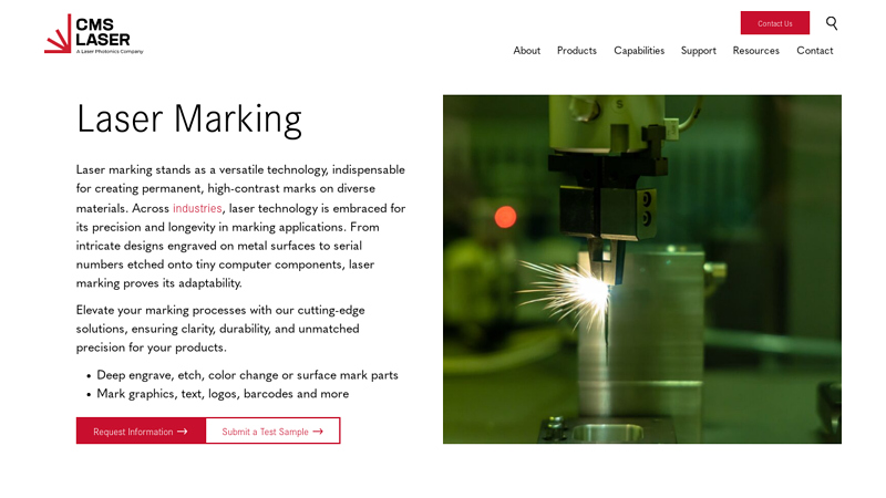 Laser Marking Techniques & Capabilities