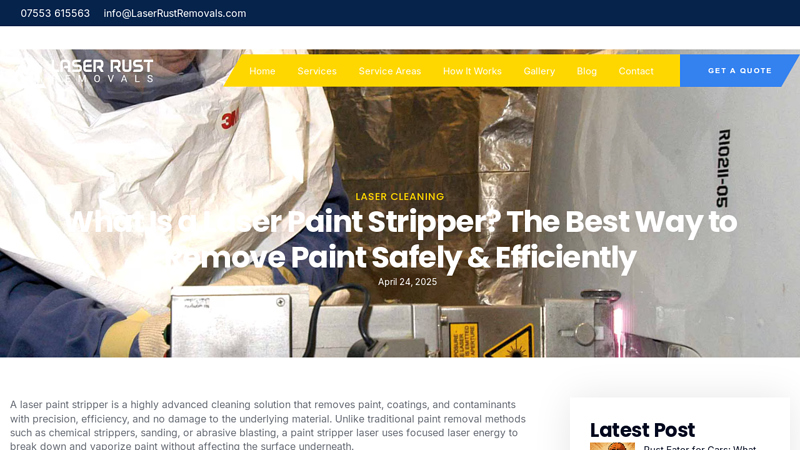 Laser Paint Stripper