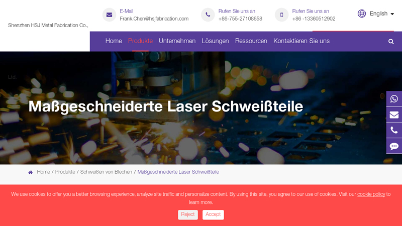 Laser Schweißteile, Laserschweißen, Edelstahl/Kupfer/Metall ...