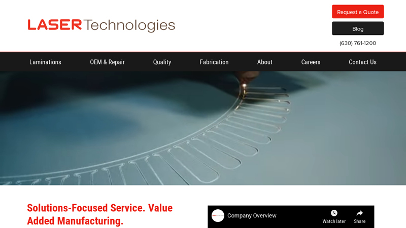 Laser Technologies Inc