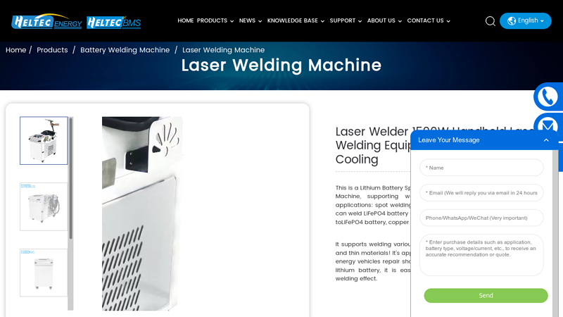 Laser Welder 1500W Handheld Laser Welding Equipment HT ...
