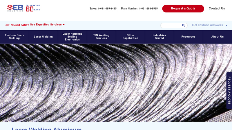 Laser Welding Aluminum