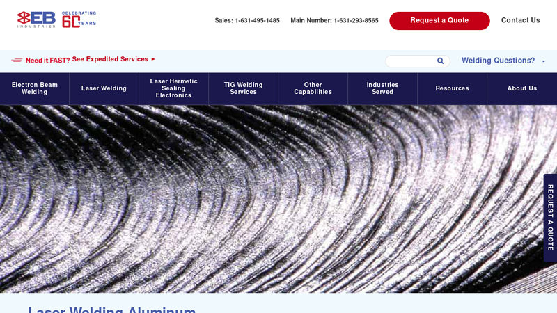 Laser Welding Aluminum