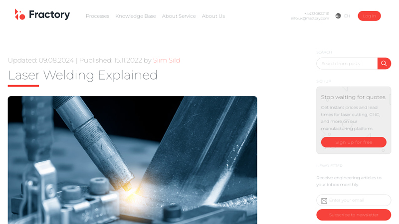 Laser Welding Explained