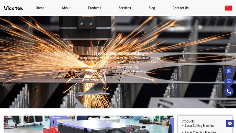 Laser Welding VS TIG Welding