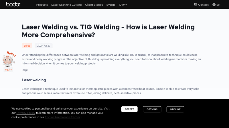 Laser Welding vs. TIG Welding
