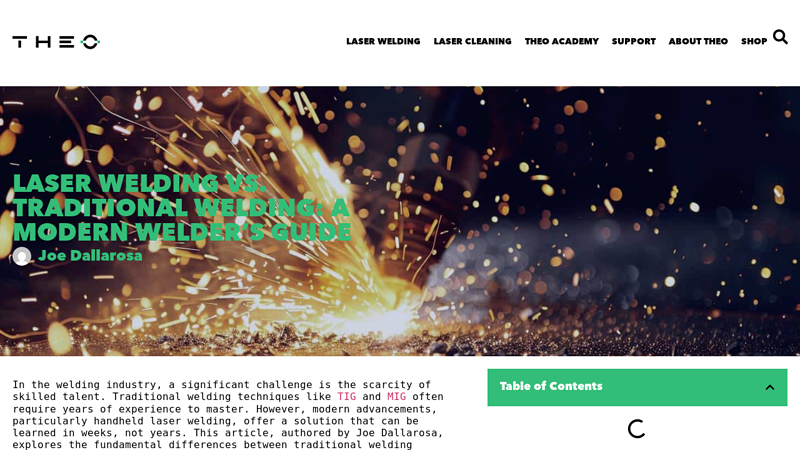 Laser Welding vs. Traditional Welding