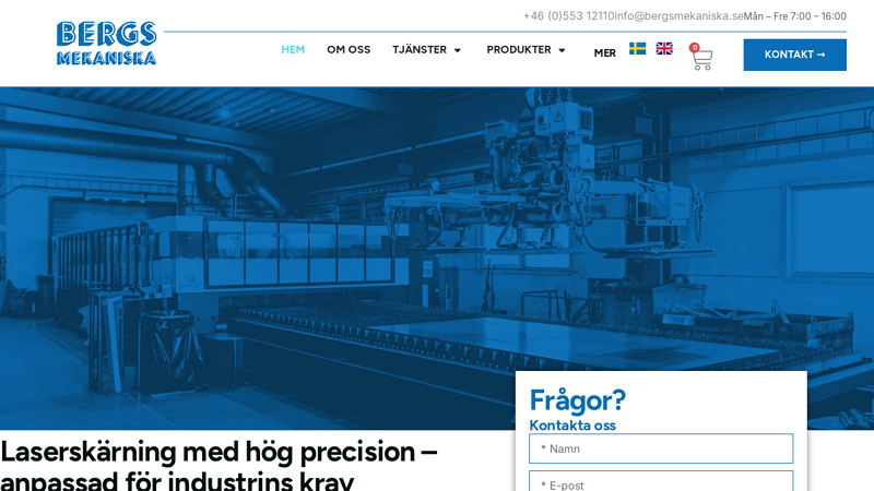 Laserskärning med hög precision