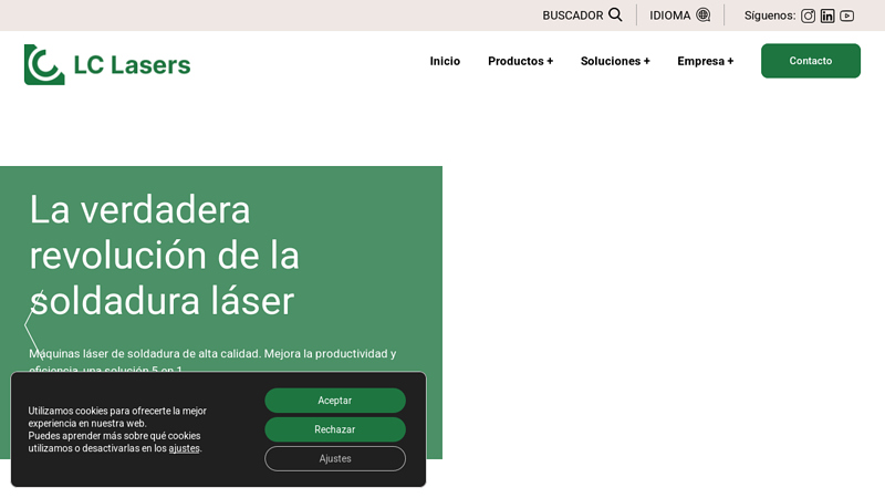 LC Lasers: Máquinas Láser