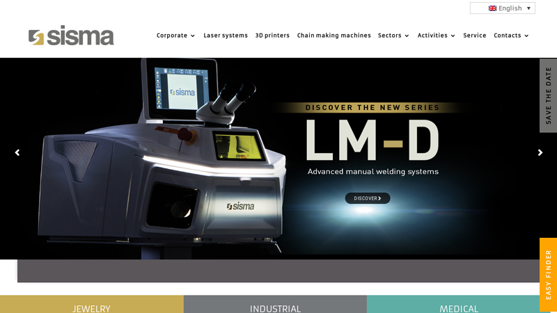 Machinery and laser systems