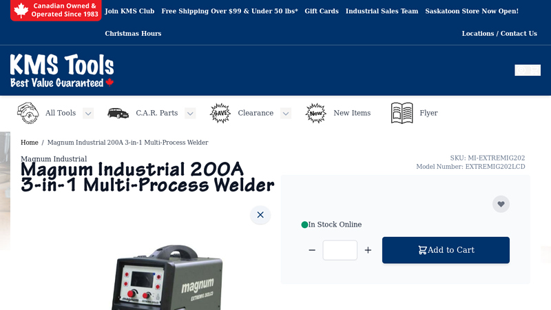 Magnum Industrial 200A 3