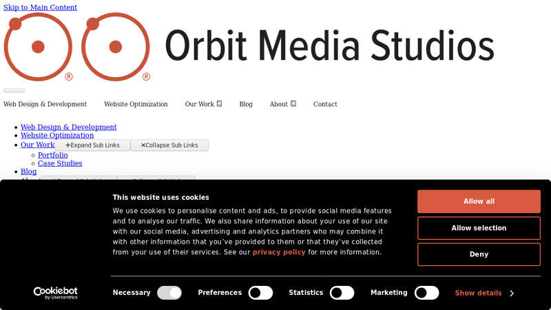 Manufacturing Web Design