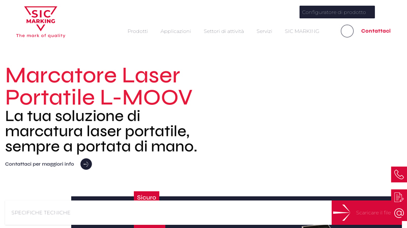 Marcatore Laser Portatile L