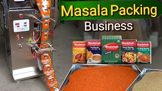 Illustrative example of masala packing machine from Google Search