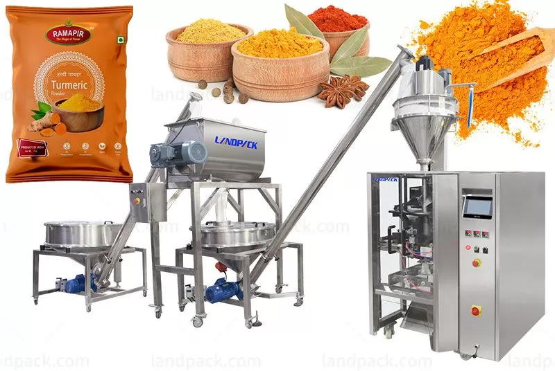 Illustrative example of masala packing machine from Google Search