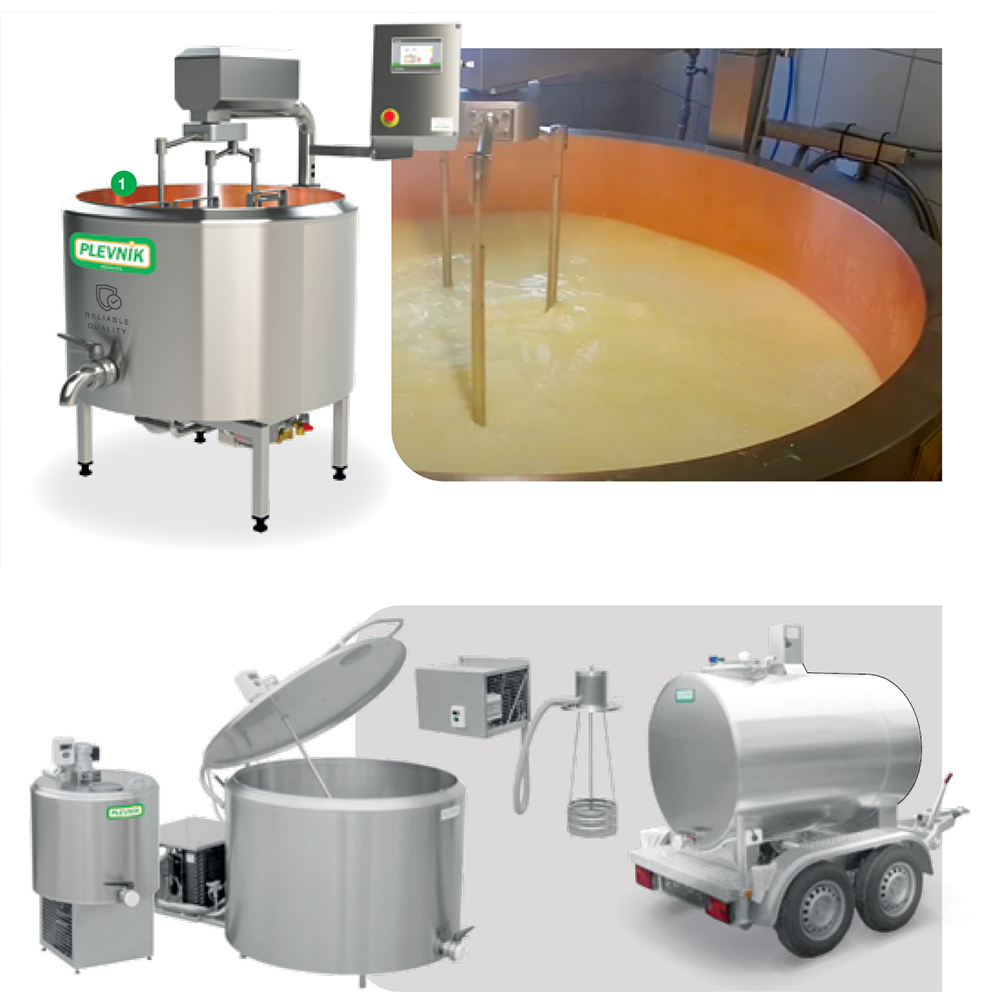 Illustrative example of milk cooling equipment from Google Search