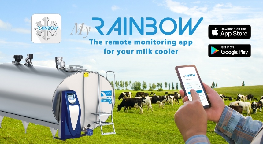 Illustrative example of milk cooling equipment from Google Search