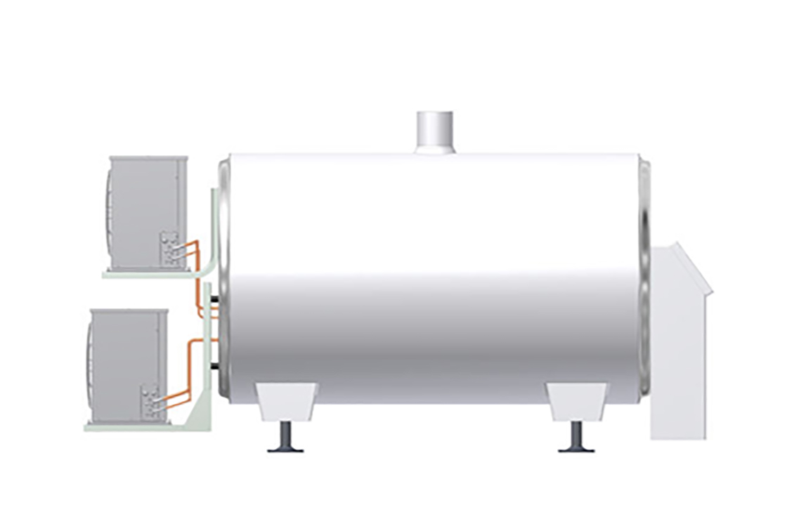 Illustrative example of milk cooling equipment from Google Search