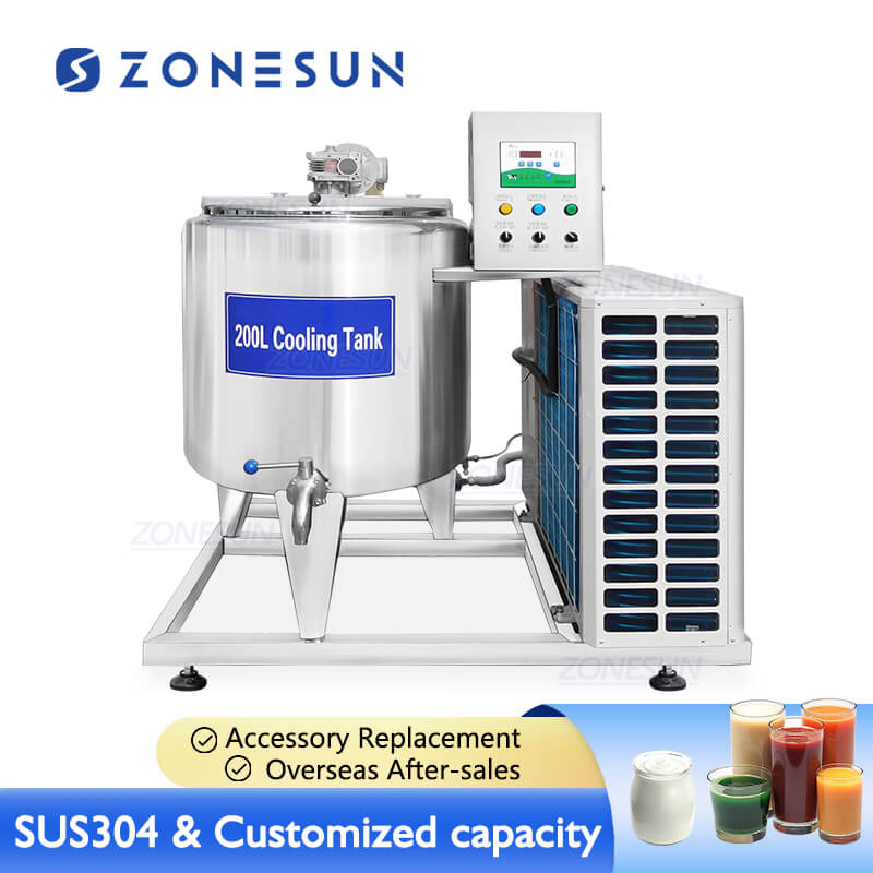 Illustrative example of milk cooling equipment from Google Search