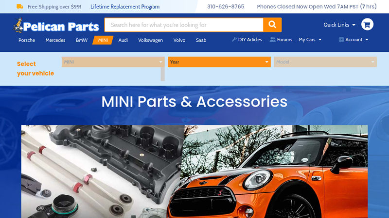 MINI Parts and Accessories