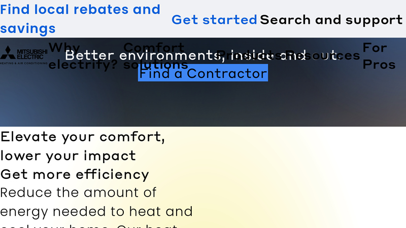 Mitsubishi Electric Trane Heating and Air Conditioning